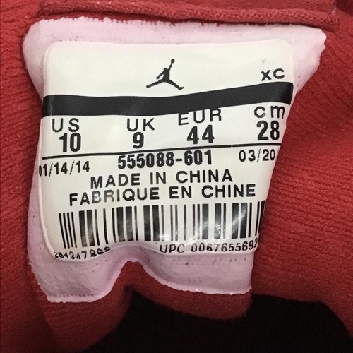 Nike 555088-601 Air Jordan 1 Retro High Og - Picture 9 of 9