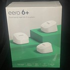 EERO 6+ Wi-Fi 6 Dual-Band Gigabit Mesh System Biały 3 sztuki WPA3 WPA2 NOWY Zapieczętowany
