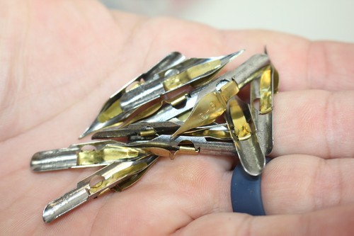 Vintage NOS Speedball Pens EIN DUTZEND (12) B-6 Federn Hunt Pen Co Kalligraphie Neu! - Bild 11 von 11