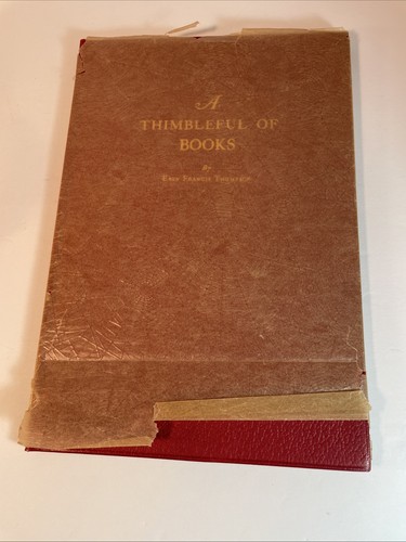 The Rose Garden of Omar Khayyam 1933 5 Items Smallest Book Thimbleful Thompson - Foto 17 di 24