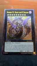 YuGiOh Number 92: Heart-eartH Dragon CBLZ-EN045 1st Edition Ultimate Rare NM