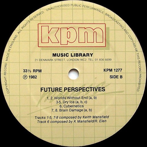 Keith Mansfield / Richard Elen - Future Perspective (LP) (Very Good Plus (VG+)) - Picture 4 of 4