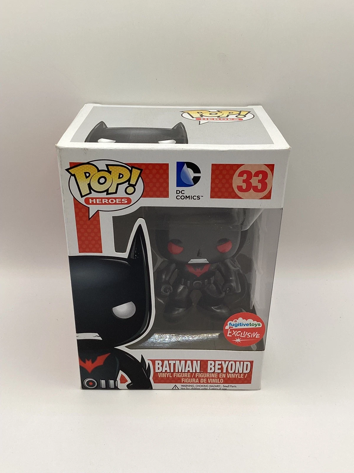 Batman Beyond Metallic Fugitive Toys Exclusive #33 Funko POP! DC Comics