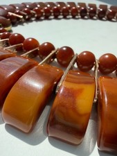 Vintage Collectible Bakelite Necklace (1930-1940) by Catalin Faturan
