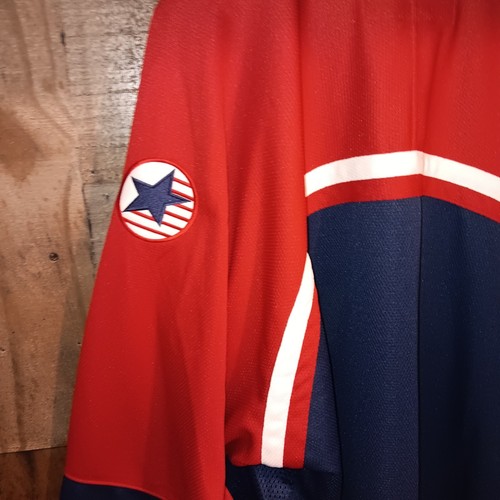 Camiseta deportiva de hockey olímpica de invierno vintage del equipo Nike de Estados Unidos 2002 para hombre talla 2XL nueva - Imagen 9 de 9