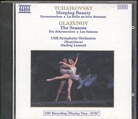 Tchaikovsky/Glazunov - Sleeping Beauty/Seasons - Cd - F600Z