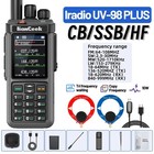 UV-98 Plus 10W 1024CH Walkie Talkie VHF UHF Transceiver z anteną Donut AM SW