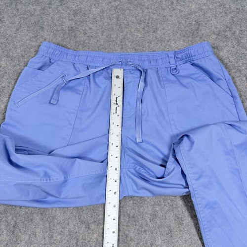 EON By Maevn Meidcal Blue Scrub Set Fits Women’s Top(Size:L) & Bottom(Size:XLP) - Picture 20 of 24