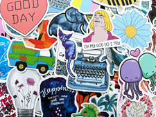 2500 Random Wholesale Sticker Bomb Lot Variety Pack Luggage Skateboard Decals