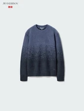 Uniqlo JW Anderson Blue Souffle Yarn Gradient Sweater 479840 Size L