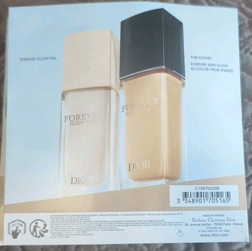 Dior New Forever Foundation 8 Shades + Primer Sample Card - Picture 3 of 3