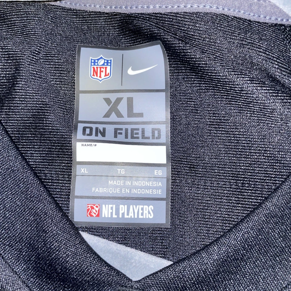 Camiseta deportiva cosida en el campo Nike de los Pittsburgh Steelers NFL talla XL negra Foto 3 de 4