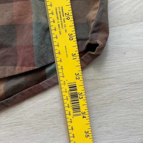 Redhead Herren Ripstop Knopfleiste kariertes Hemd Big and Tall XLT - Bild 7 von 9