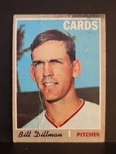1970 Topps #386 Bill Dillman CARDINALS 