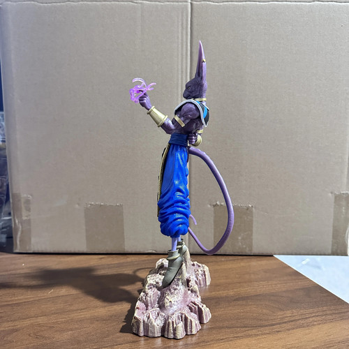 Disponibile 30 Cm Anime Dragon Ball Z Beerus Figura Super God of Destruction Fig - Picture 5 of 13