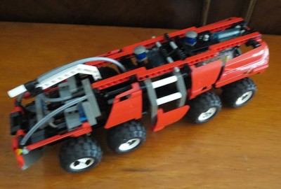 lego technic airport fire truck