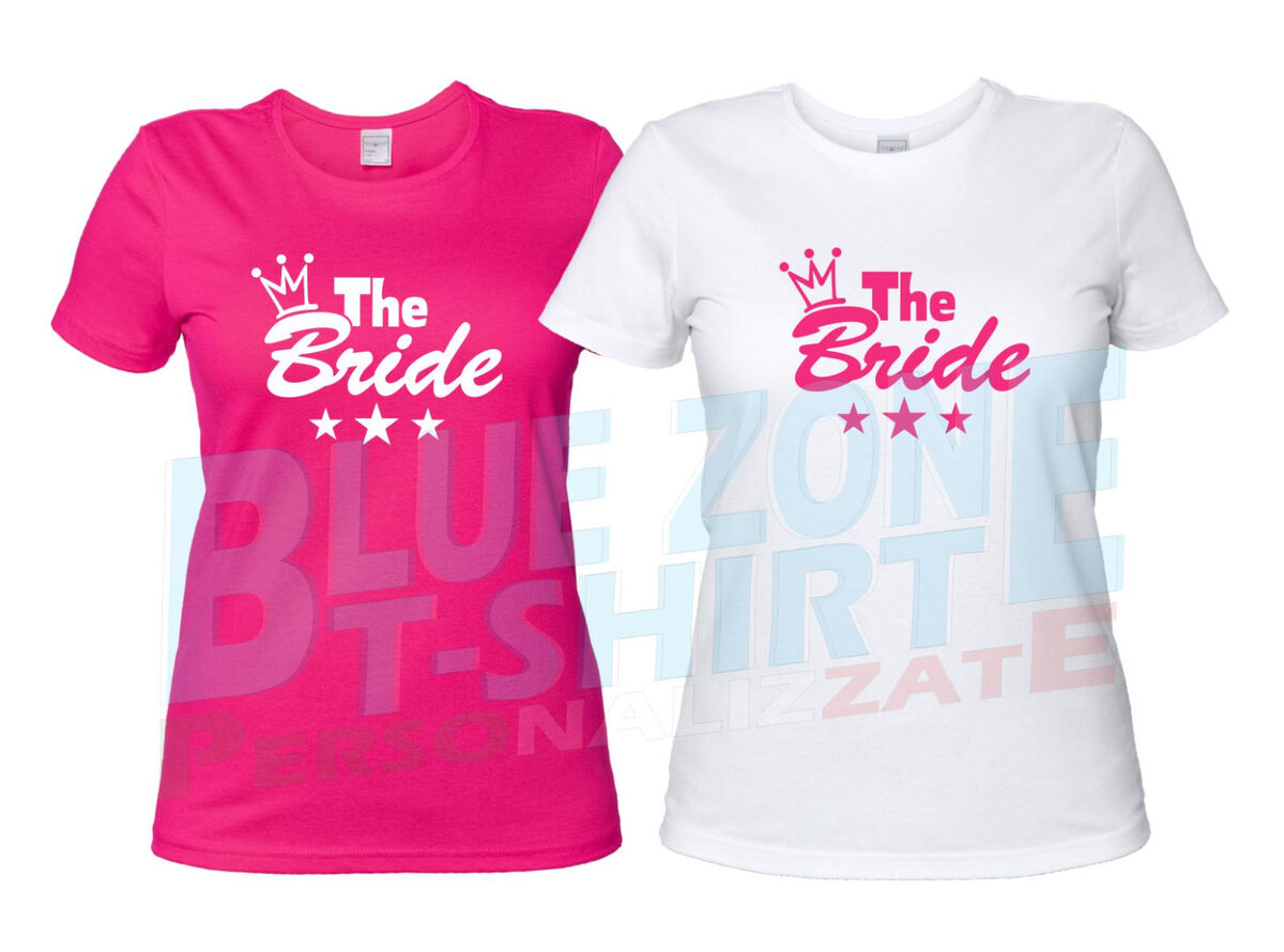 Team Bride The Bride Magliette Addio al Nubilato Sposa Amiche T