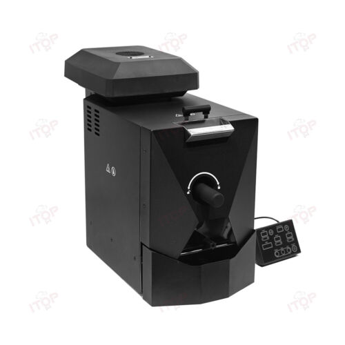 Tostatrice tamburo torrefattore elettrico chicchi di caffè 1000 W con tubo di scarico fumo 3 modalità - Foto 3 di 16