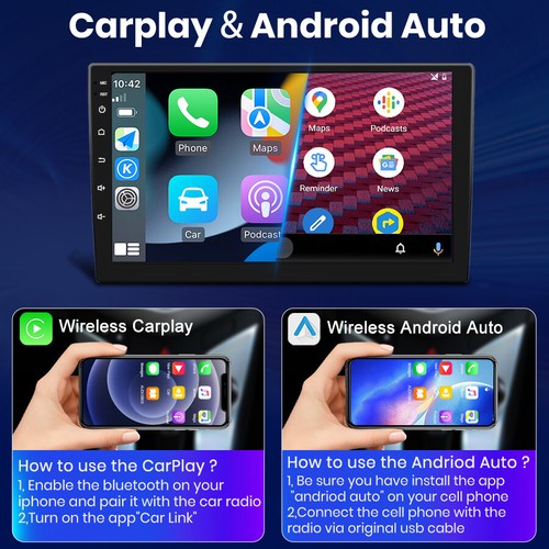 4+64G para Dodge Ram 2009-2012 Android 13 Carplay coche estéreo radio GPS navegación WIFI - Imagen 5 de 12
