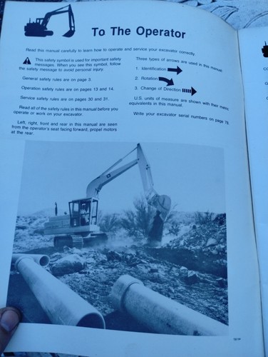 Manual de operador de excavadora John Deere 690b OM-T73563 - Imagen 4 de 11