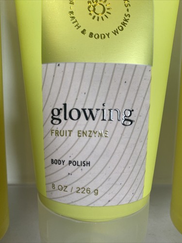 3 Bath And Body Works Glowing Fruit Enzyme Body Polish & Exfoliating Body Wash - Picture 2 of 6