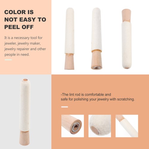Throw Stick Making Accessories Lint with Wooden Handle Man soldes