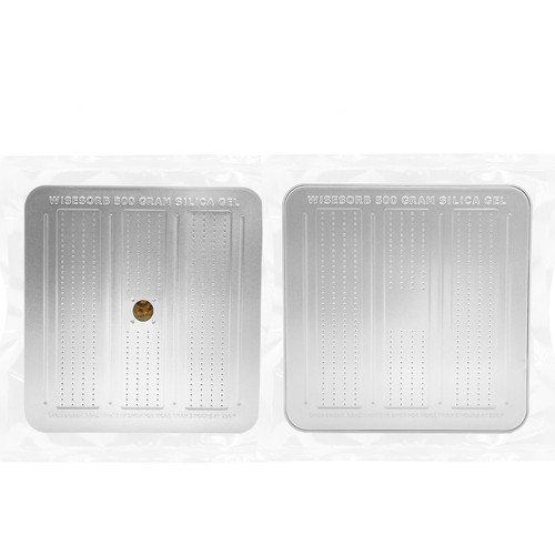 7P 500g Portable Indicating Silica Gel Desiccant Canister, Gun Safe Dehumidifier - Picture 8 of 9
