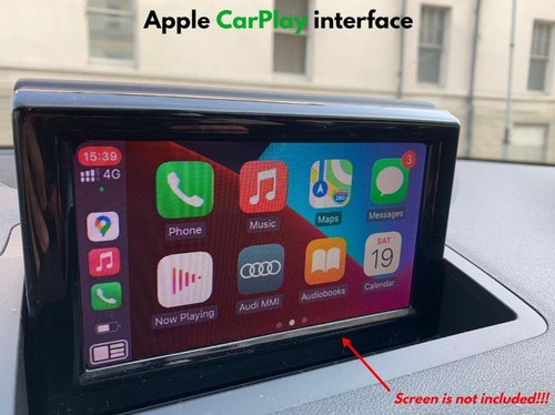 Audi Q3 2011-2018 Carplay Android Auto MMI RMC Retrofit Kit + Reverse Camera - Bild 3 von 14