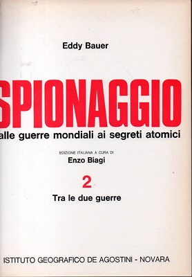 @ L18 Storia dello spionaggio volume 2 Eddy Bauer De Agostini 1972