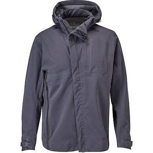 Chaqueta con cremallera completa Adidas a prueba de clima Prime Rain (M) gris oscuro B22328 - Imagen 1 de 1
