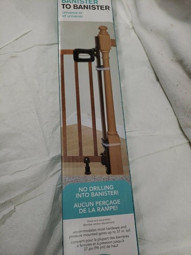 Summer 36.75-in Brown Wood Safety Gate Universal Kit-Gate Sold Separately-27573B - Picture 3 of 3