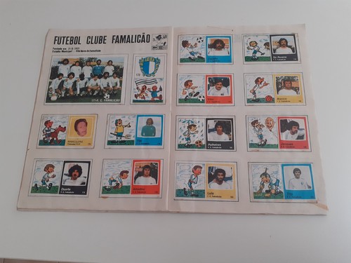 Portugiesische Liga 1978/79 komplett Sticker Karten Album Humor e Futebol - Bild 13 von 20
