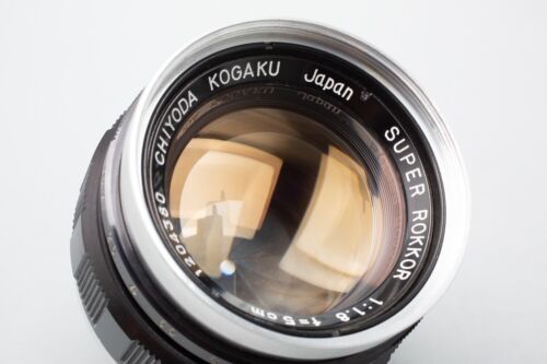 Chiyoda Kogaku Super Rokkor 5cm 50mm f1.8 Lens, LTM L39 M39 Mount Rangefinder - Picture 10 of 13