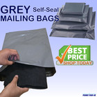 Grey Postal Mail Packaging Bags Plastic Parcel Mailing Packing Postage Self Seal