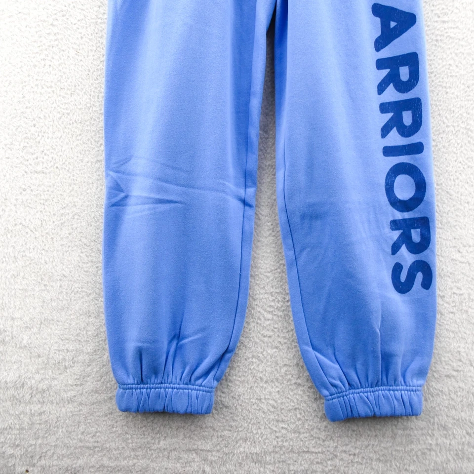 Golden State Warriors Sweatpants Small Womens 28x28 Blue '47 Fleece Lined Jogger - Image 2 of 4