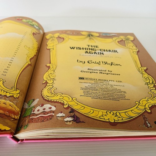 The Wishing Chair Again Book 1986 Illustrated Hardcover Vintage 1984 - Picture 18 of 19