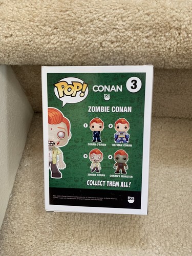 Funko Pop Zombie Conan O'Brien SDCC 2015 Exclusive #3 Zombie NONMINT - 第 3/5 張圖片