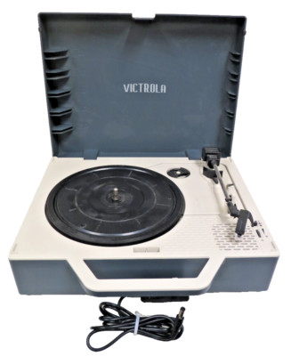 Victrola VSC-725SB Re-Spin Portable Suitcase Record Player Turntable - Works