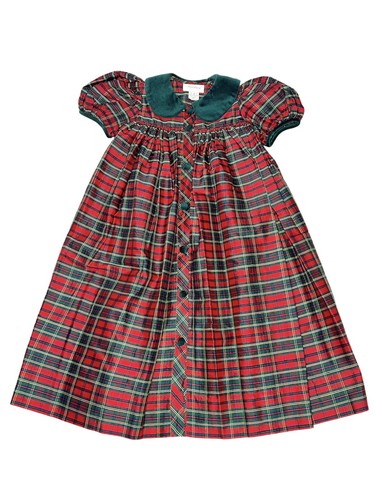 Strasburg Silk Plaid Dress Size 5 - Picture 1 of 7