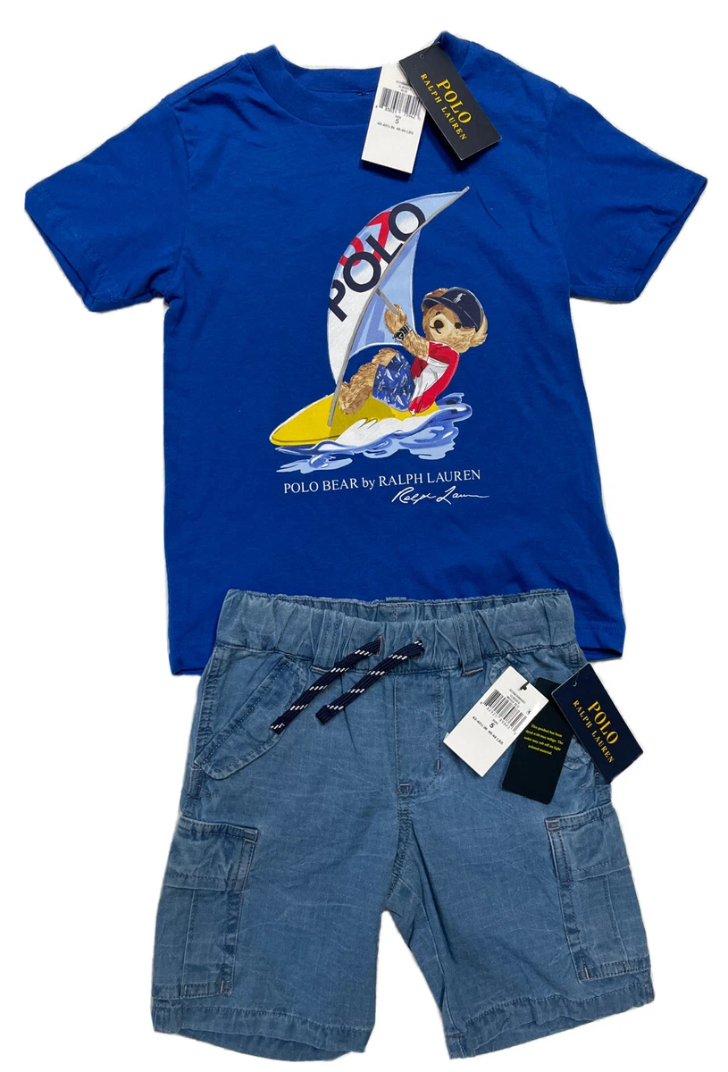 Ralph lauren top shorts boys