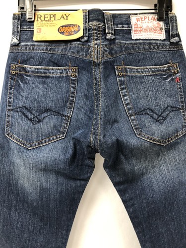 Jean Homme Replay réf MV950A 100% Coton Taille W29 Couleur Bleu Neuf !!!! - Foto 4 di 7