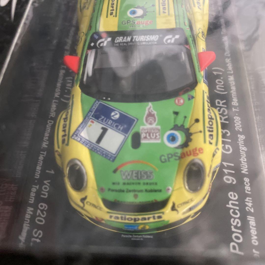 MantheyRacing Porsche 911 GT3 RSR 2009 spark 1/43 | eBay