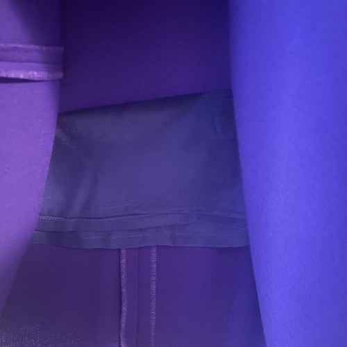 Escada Midi Purple Dress Size 36 US 6 - Picture 15 of 15