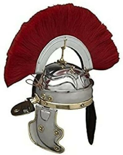 Christmas Roman Gallic 'G' Centurion Helmet - Metallic Armour - Picture 2 of 5