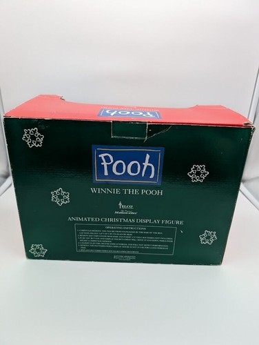 Winnie the Pooh Animated Christmas Motionette Vintage Telco 90s Bed works flawed - Picture 6 of 11