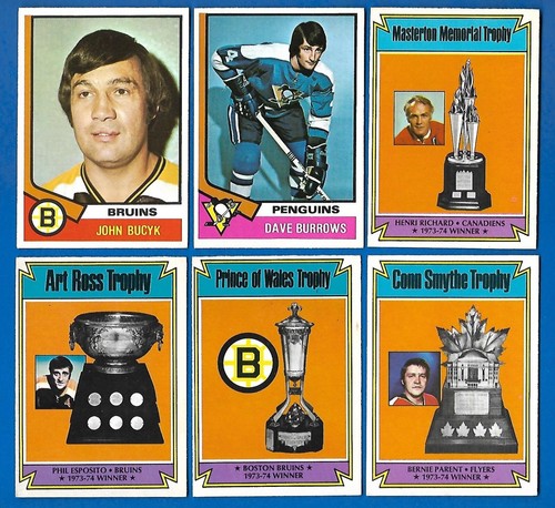 1974-75 OPC 74-75 O PEE CHEE NHL HOCKEY CARD ERROR & WRONG BACK 133-264 SEE LIST - Picture 234 of 283