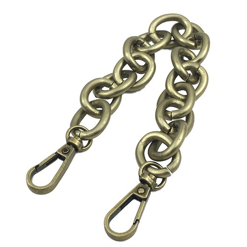 1 pieza Cadena de metal de repuesto para bolso de mango antiguo bolso de bronce accesorio 30 cm - Imagen 9 de 14