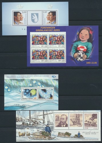 GROENLANDIA. Juego de año 2004 montado sin montar o nunca montado, valor nominal 35 USD (YS27) - Imagen 2 de 2