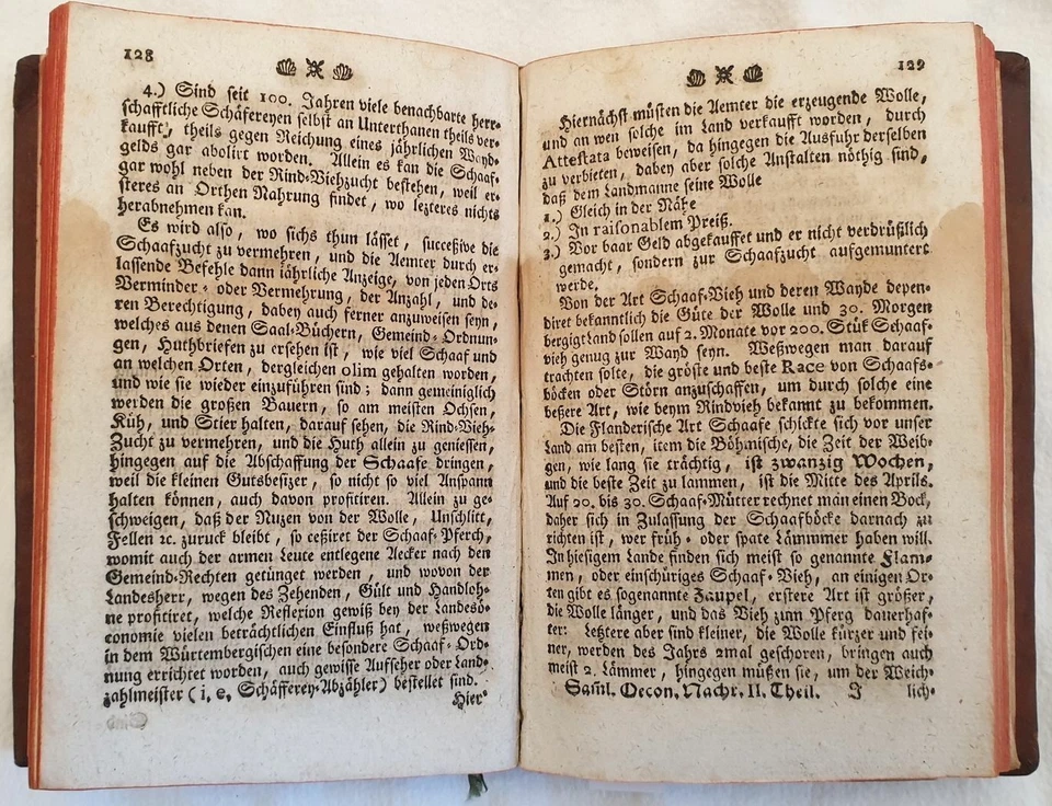 JOHANN CHRISTOPH HIRSCH SAMMLUNG VERSCHIEDENER SACHRICHTEN 1764 ECONOMIA RURALE - Immagine 3 di 4