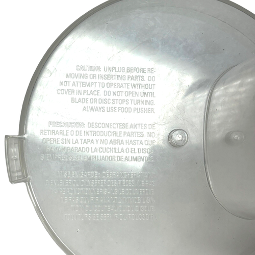Black & Decker Quick N Easy Food Processor LID Replacement Part FP1300 6.5" X 6" - Picture 4 of 7